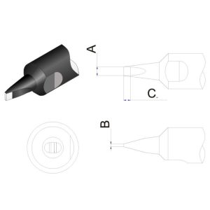 Schematic diagram of 911G D-type bits
