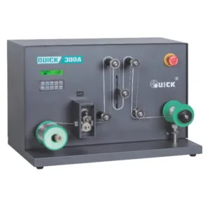 Quick 300A - Soldering wire perforation station with rewinding