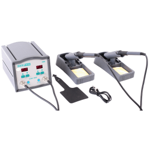 Quick 203D Soldering station with 2 solder irons. 2x90W